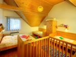 Apartamenty w Tatralandii<p>Na piętrze każdego apartamentu znajduje się sypialnia z wygodnymi łóżkami.<p>