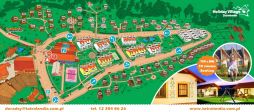 Mapka Holiday Village Tatralandia<p>Zobacz, jak wygląda rozmieszczenie domków w Tatralandii. W którym chciałbyś się zakwaterować?<p>